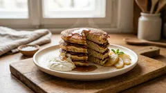 Jablečné lívance ze 2 jablek: nadýchané, šťavnaté a hotové za chvíli