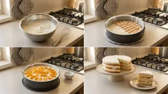 Piškoťák bez pečení: piškoty, zakysaná smetana a ovoce – hotovo za pár minut