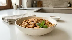 Křupavé skořicové mini cereálie z tortilly – hotové za 5 minut v troubě