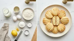 Kefírové koláčky z pár surovin: vláčné těsto a jemná citronová vůně