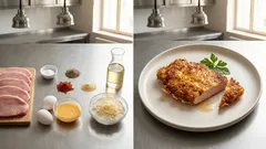 Vepřové karé v sýrovém těstíčku: křupavé na povrchu, šťavnaté uvnitř