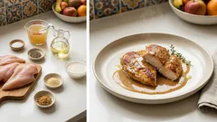 Kuřecí plátky na šťávě: krátce opečte, pak duste pod poklicí a budou šťavnaté