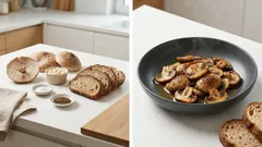 Bedličky na sádle s kmínem: poctivá rychlovka na chleba