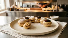 Plněné ořechy z formiček: křehké skořápky a výrazný ořechový krém