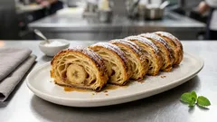 Banán v listovém těstě se skořicí: křupavý dezert z pár surovin