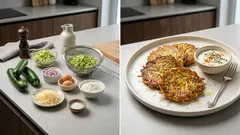 Cuketové dukátky s parmezánem: křupavé placičky, které se vždycky povedou