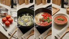 Domácí marinara z čerstvých rajčat: hotová za chvíli a hodí se skoro na všechno