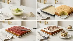 Cuketová buchta se zakysanou smetanou: vláčná i druhý den, hotová na plech