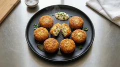 Křupavé bramborové placičky s parmazánem: jednoduchá večeře i chuťovka