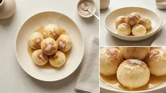 Jablkové knedlíčky z krupičky: jednoduché těsto bez hnětení a hotovo za chvíli