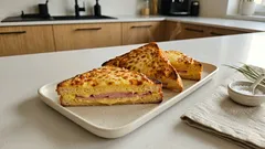 Zapečené sýrovo-šunkové sendviče: křupavé nahoře, šťavnaté uvnitř