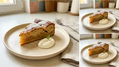 Voňavý jablečný koláč se skořicí: vláčný díky jogurtu a hotový bez složitostí